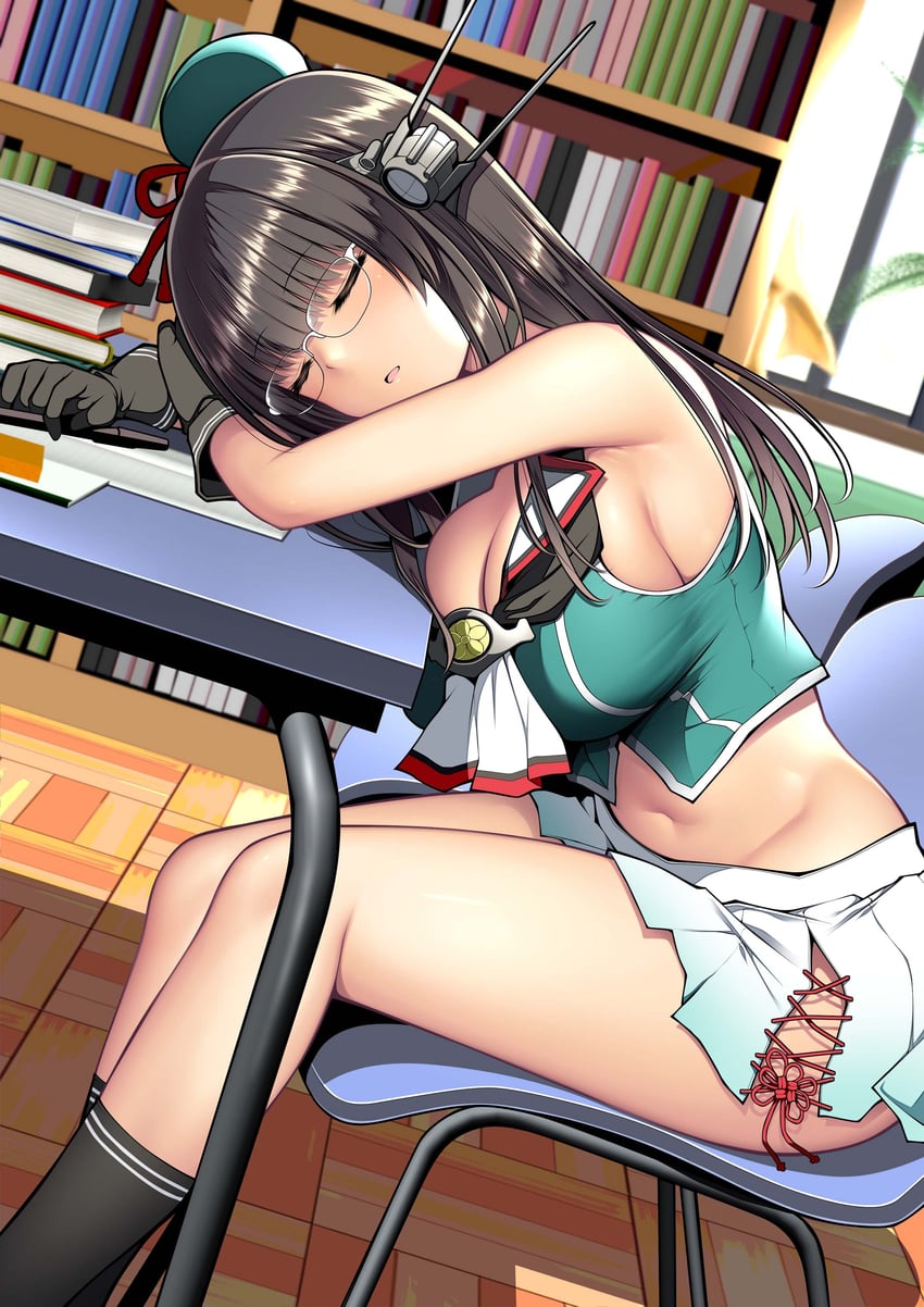 choukai and choukai kai ni (kantai collection) drawn by kuromayu
