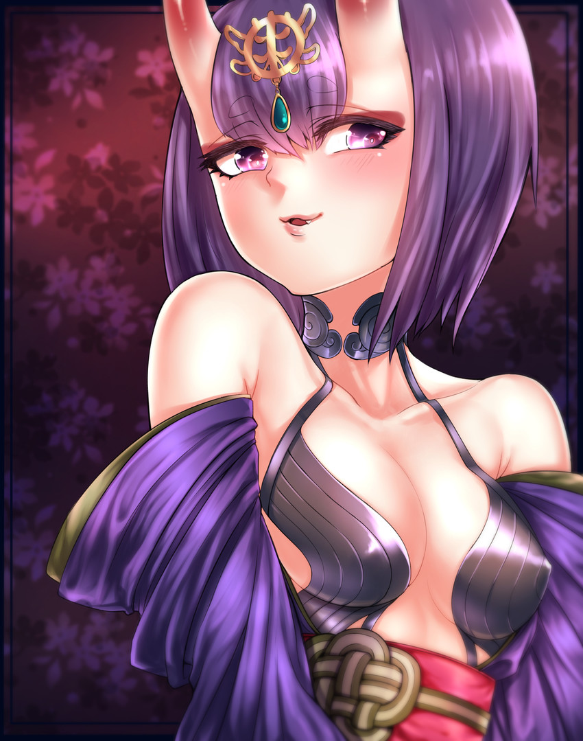 shuten douji (fate and 1 more) drawn by kamdz