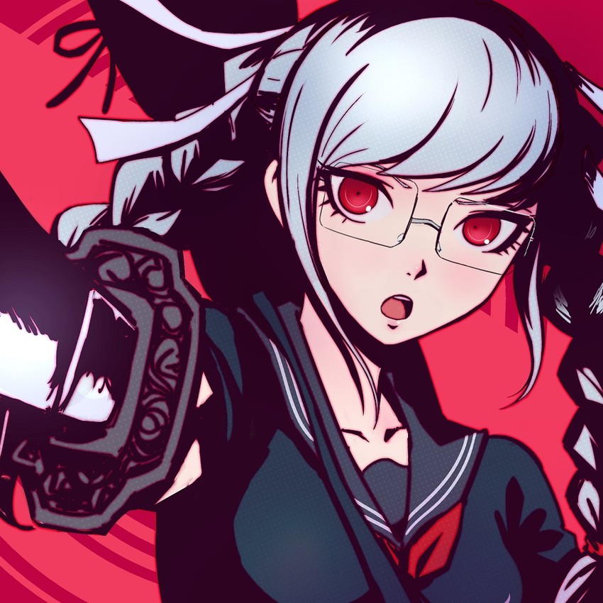 pekoyama peko (danganronpa and 1 more) drawn by qosic