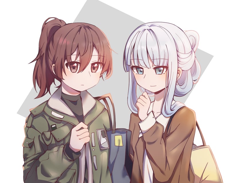 bai yuxiu and feng ling'er (fengling yuxiu) drawn by mrhermit