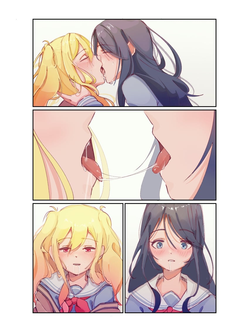 tenma saki and hoshino ichika (project sekai) drawn by nrin