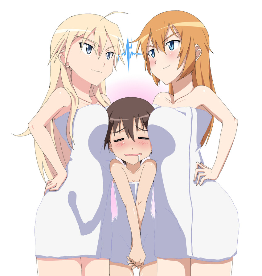 miyafuji yoshika, charlotte e. yeager, and hanna-justina marseille (world witches series and 2 more) drawn by yoshida_keiji