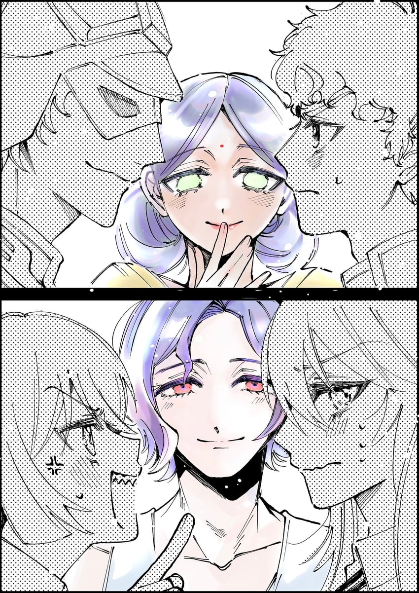 amate yuzuriha, char aznable, shuji ito, nyaan, amuro ray, and 1 more (gundam and 2 more) drawn by unoharu403