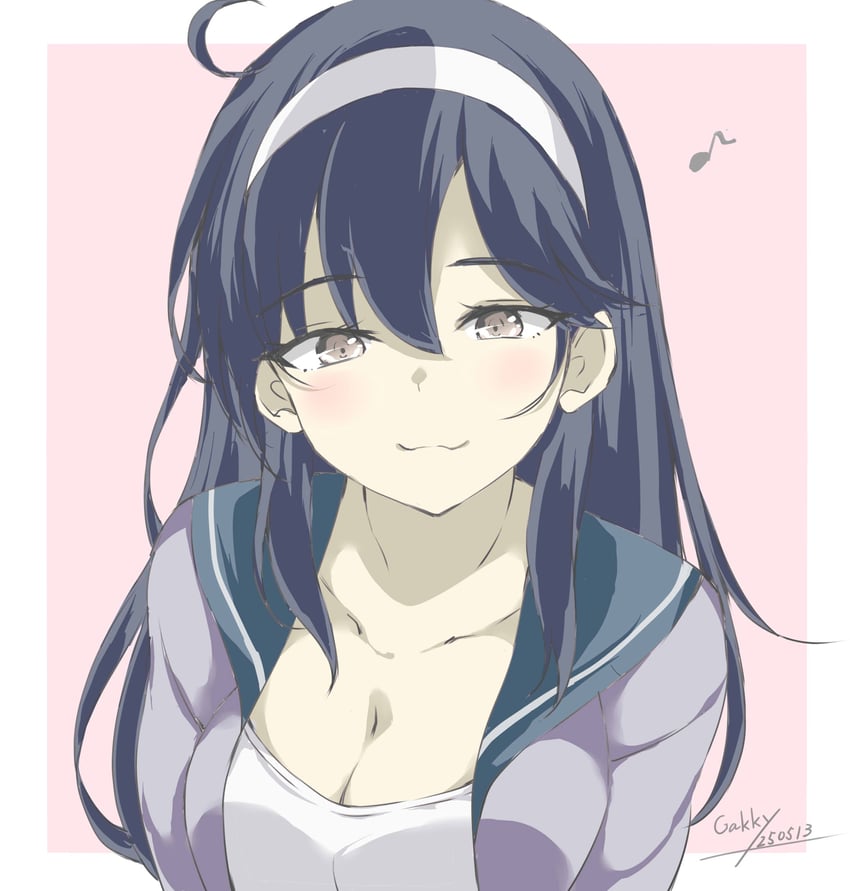 ushio and ushio kai ni (kantai collection) drawn by gakky