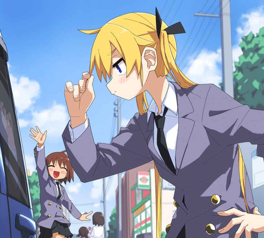 sonya and oribe yasuna (kill me baby) drawn by yachima_tana