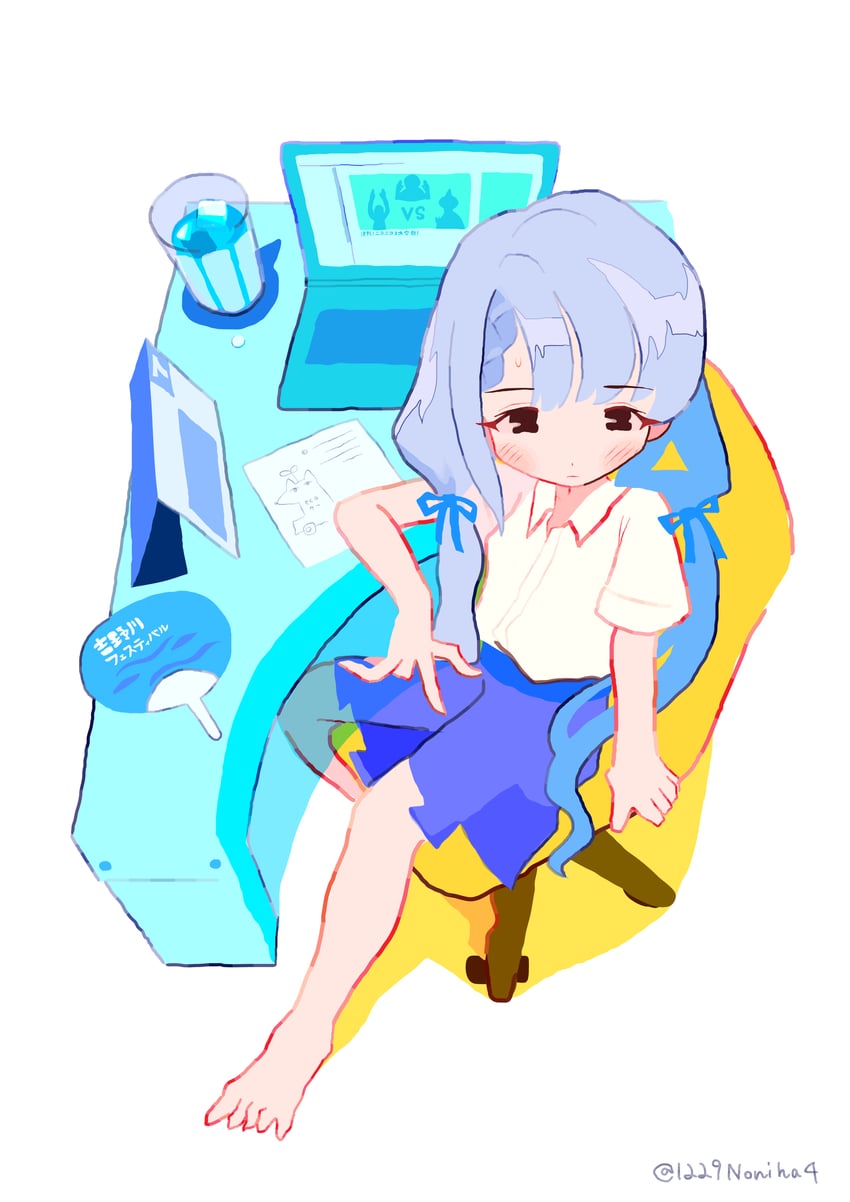 hisakawa nagi (idolmaster and 1 more) drawn by noniha