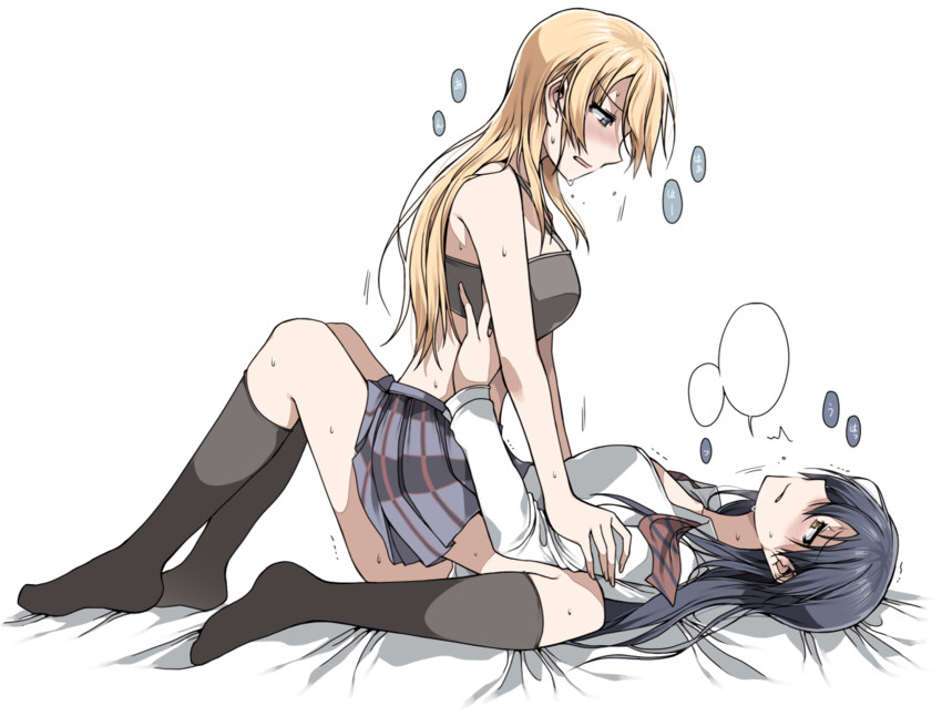 sonoda umi and ayase eli (love live! and 1 more) drawn by clipe