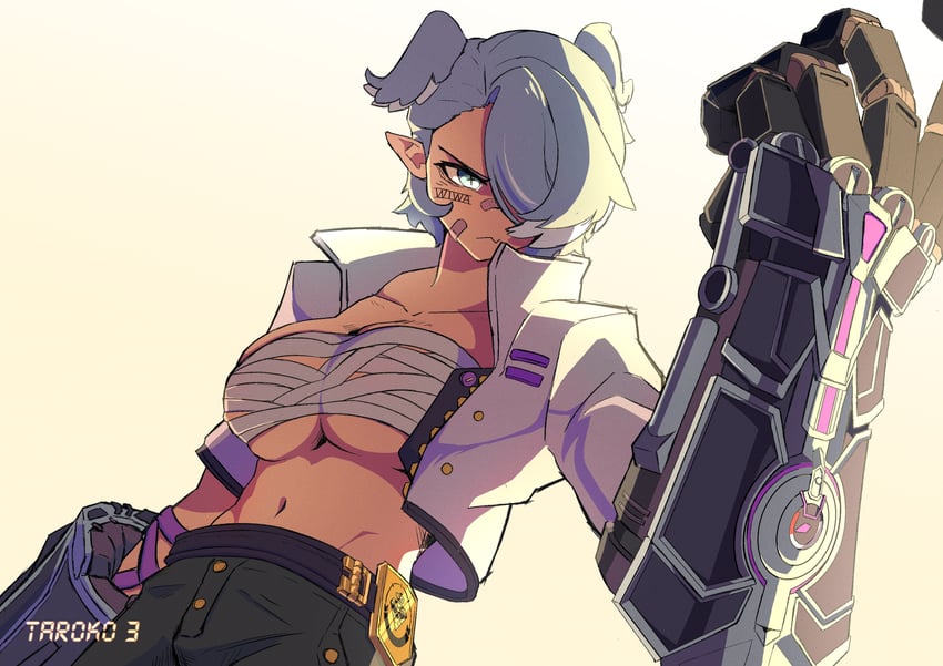 elira pendora, vi, and arcane vi (nijisanji and 3 more) drawn by taroko3