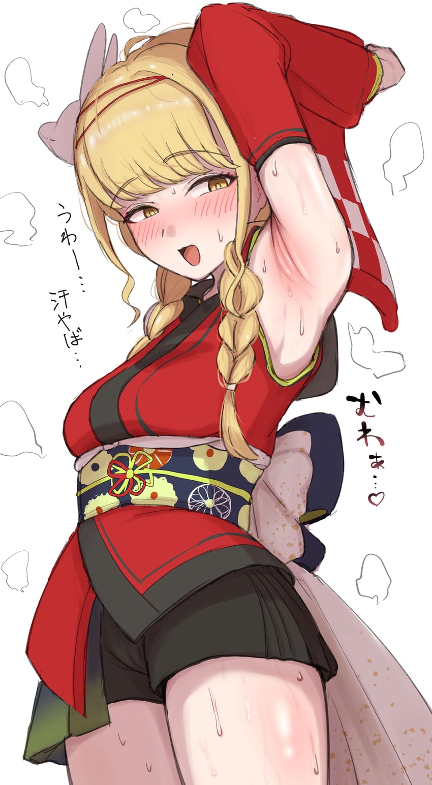 fujita kotone (idolmaster and 1 more) drawn by anonattsu
