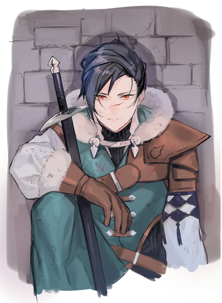 felix hugo fraldarius (fire emblem and 1 more) drawn by umou_(user_xxhp7583)