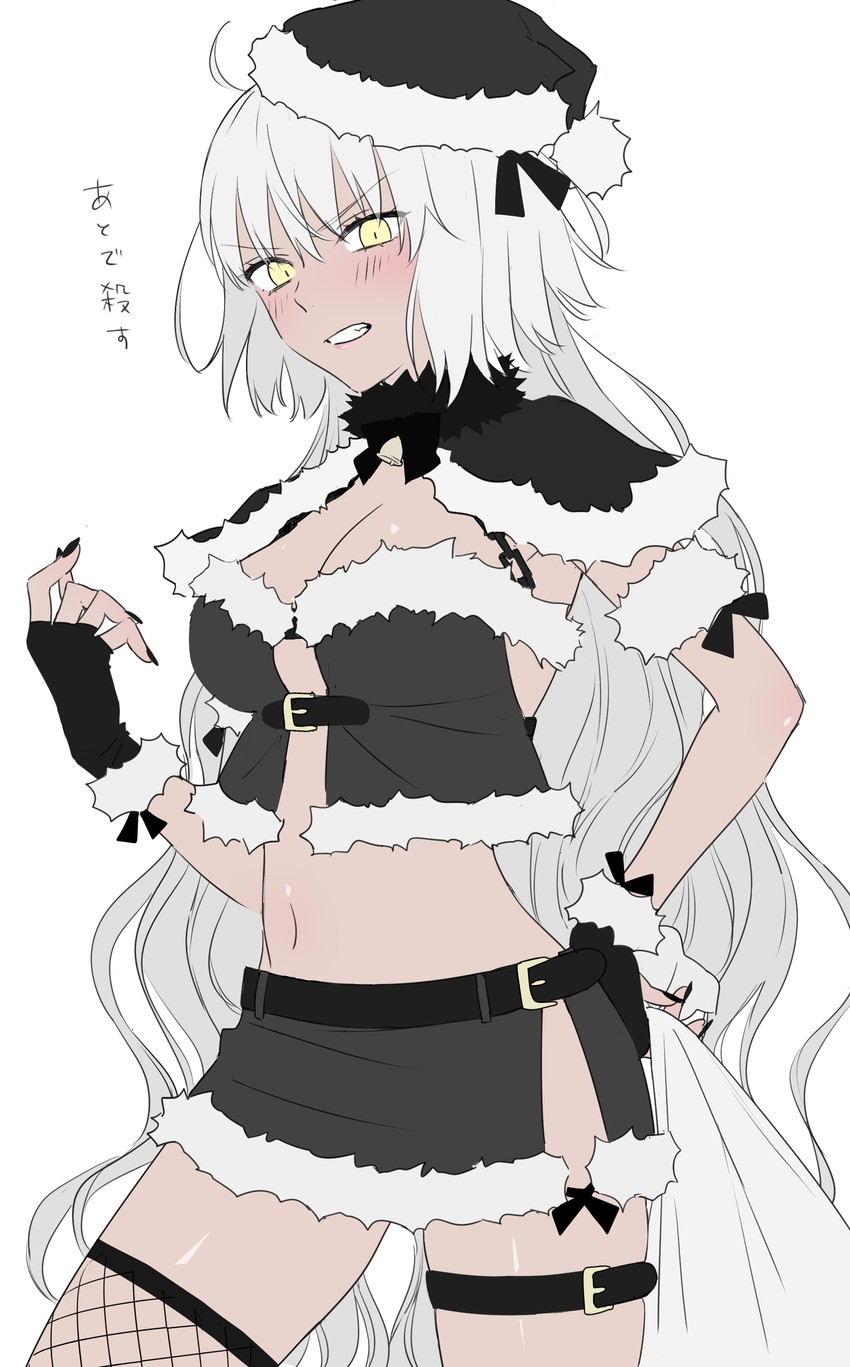 jeanne d'arc alter (fate and 1 more) drawn by nipi27