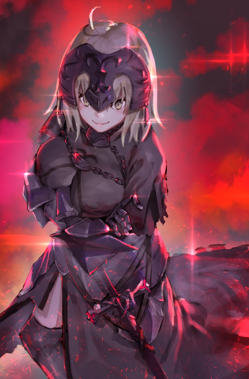 jeanne d'arc alter (fate and 1 more) drawn by rolua