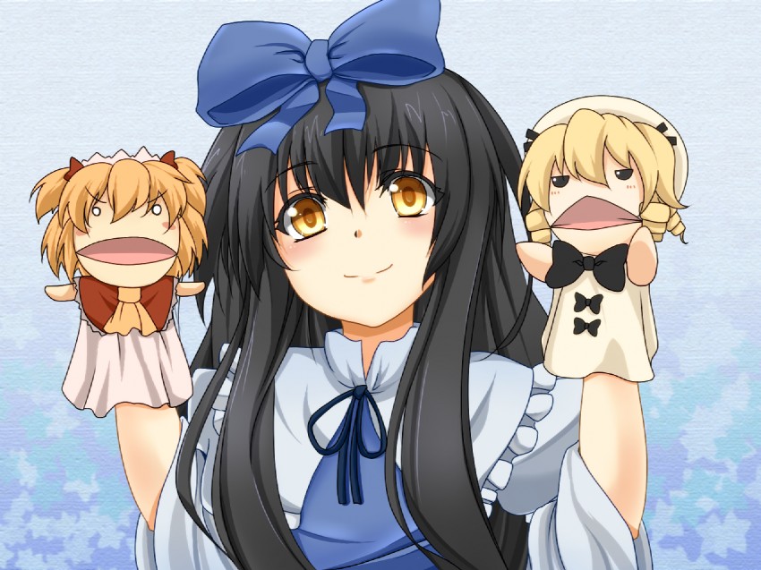 star sapphire, luna child, and sunny milk (touhou) drawn by kamo_(yokaze)