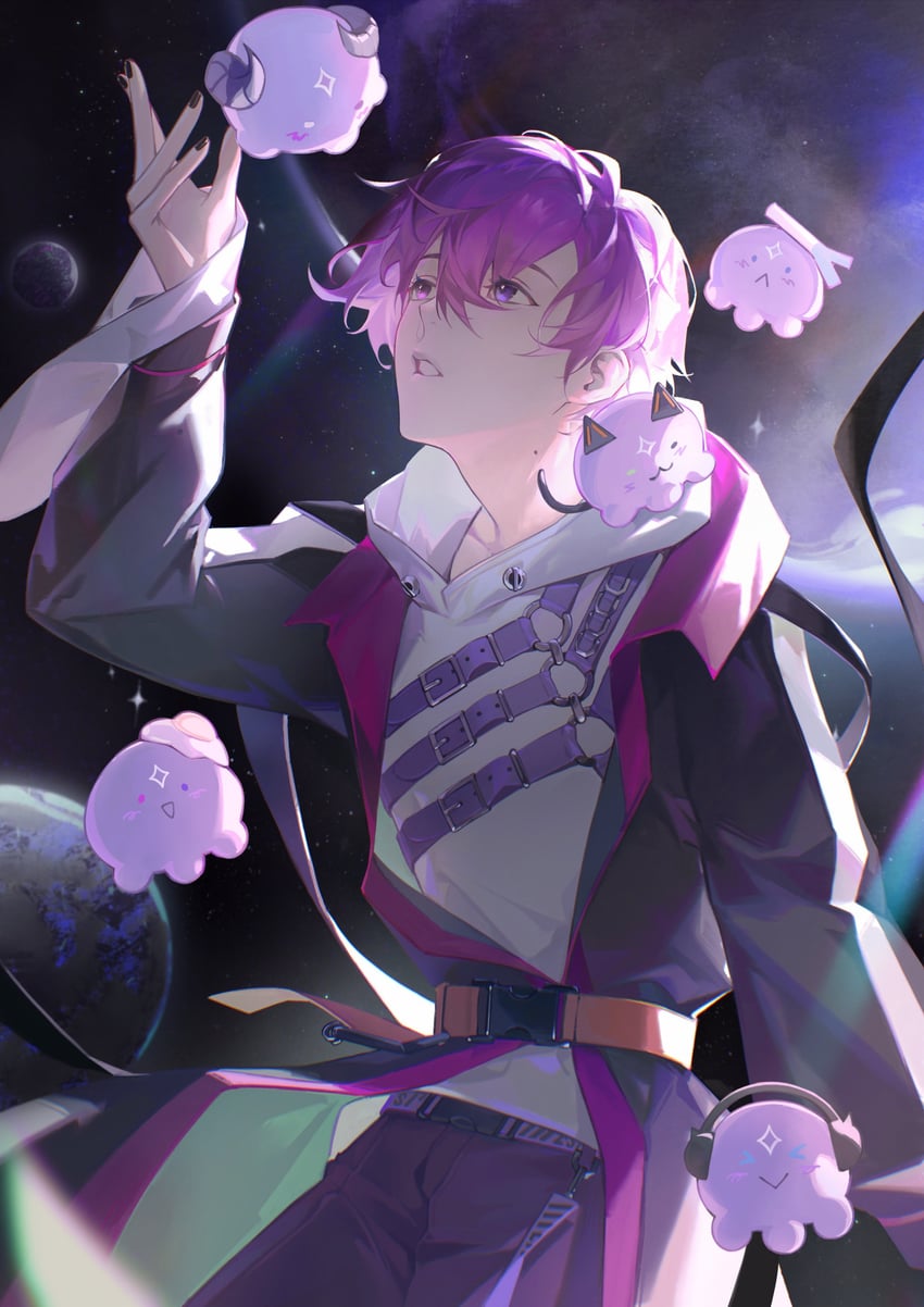 uki violeta and stargazer (nijisanji and 1 more) drawn by mumu_(stars0812131)