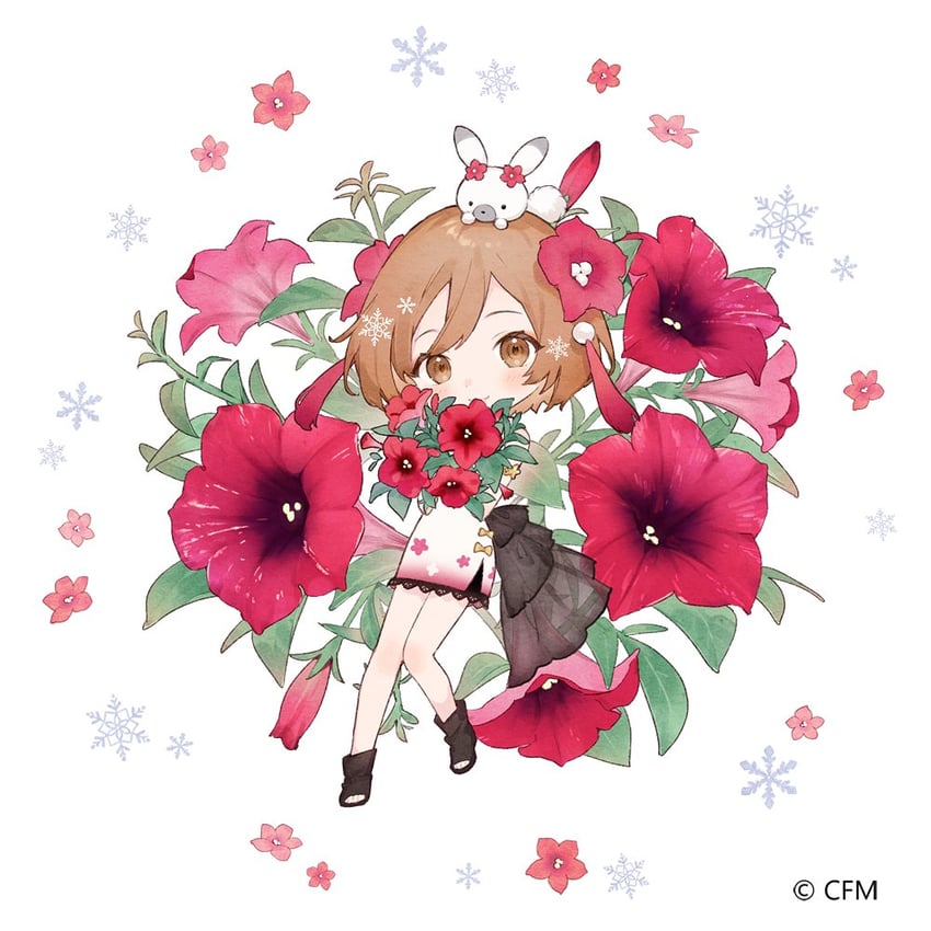 meiko, rabbit yukine, and yuki meiko (vocaloid) drawn by horiizumi_inko