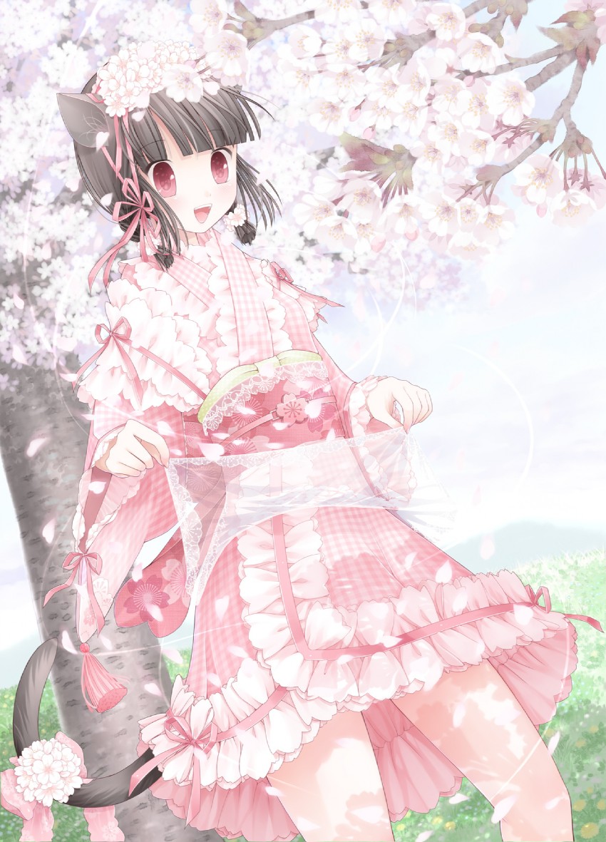 kanzaki miku (original) drawn by kuroinu