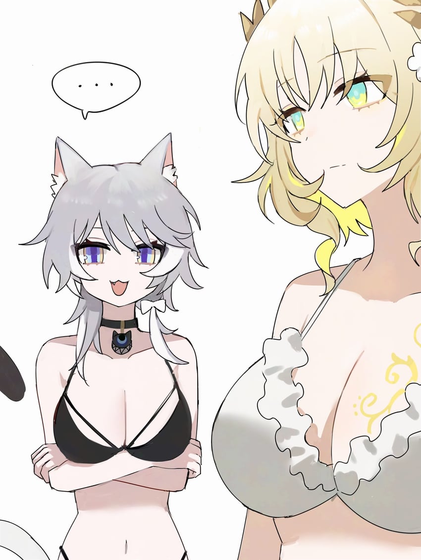 aglaea and cipher (honkai and 1 more) drawn by hsk10107