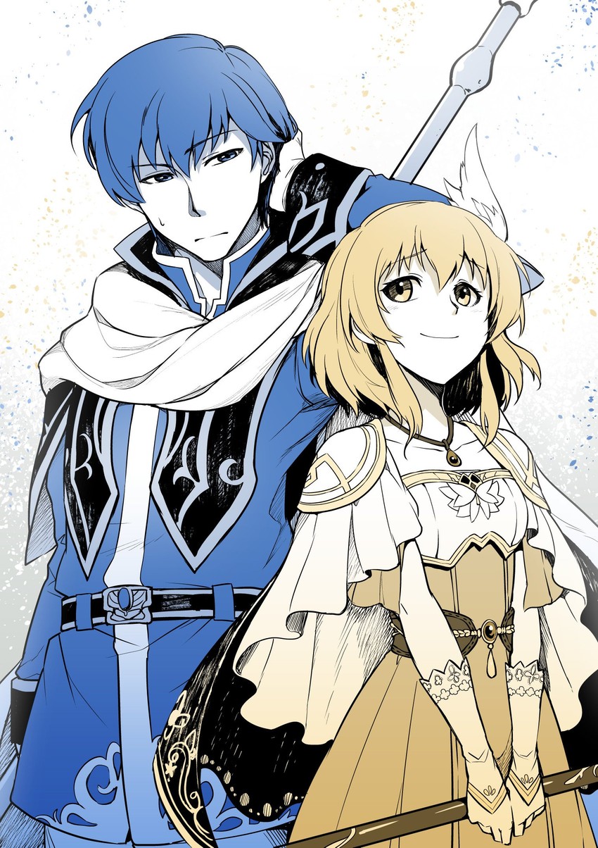 nanna and finn (fire emblem and 2 more) drawn by nakabayashi_zun