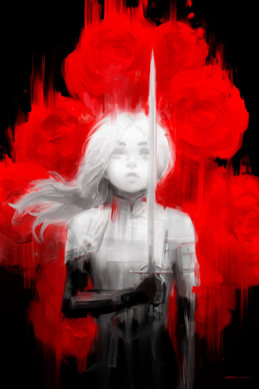 maelle (clair obscur: expedition 33) drawn by alex_chow