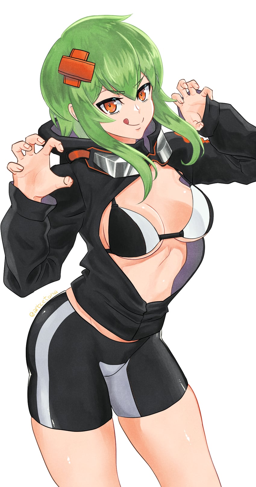 shinomiya rina (digimon and 1 more) drawn by artcetona