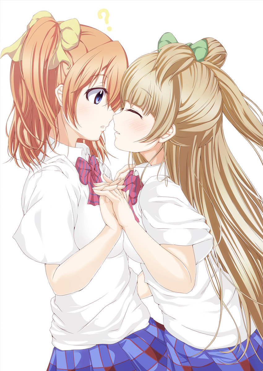 minami kotori and kosaka honoka (love live! and 1 more) drawn by yuu_(oosakazaijyuu)