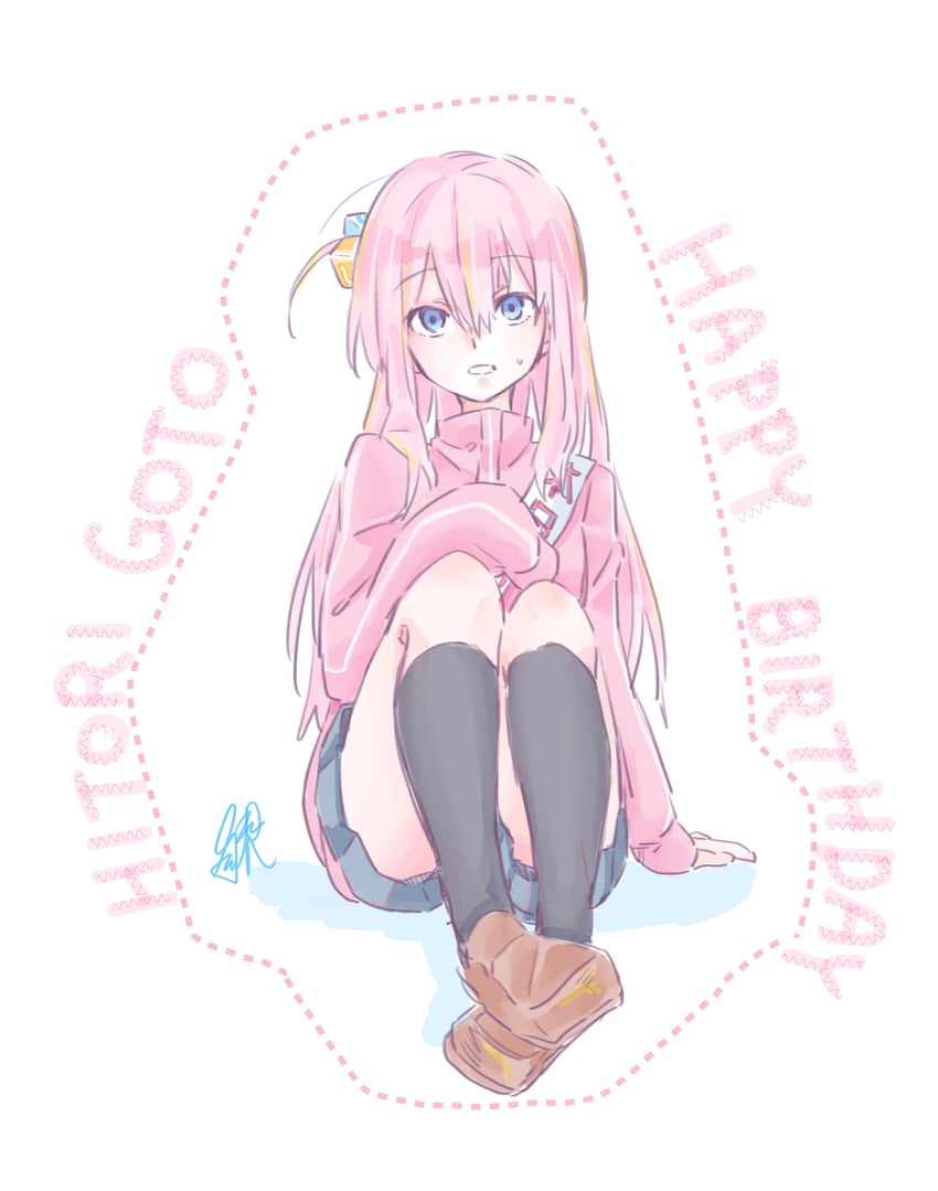 gotoh hitori (bocchi the rock!) drawn by seila_rei