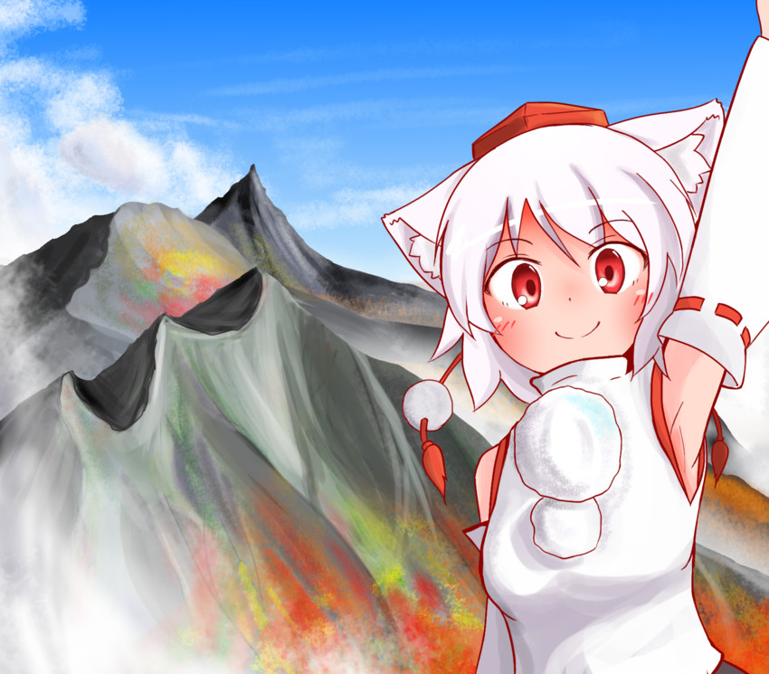 inubashiri momiji (touhou) drawn by amboina