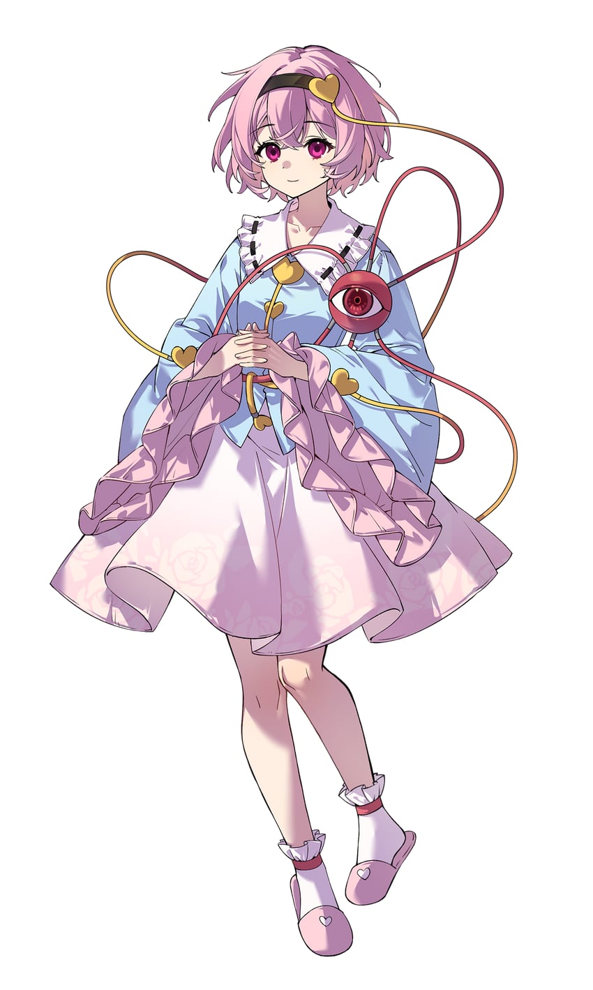 komeiji satori (touhou) drawn by ssm_(ssm82048039)