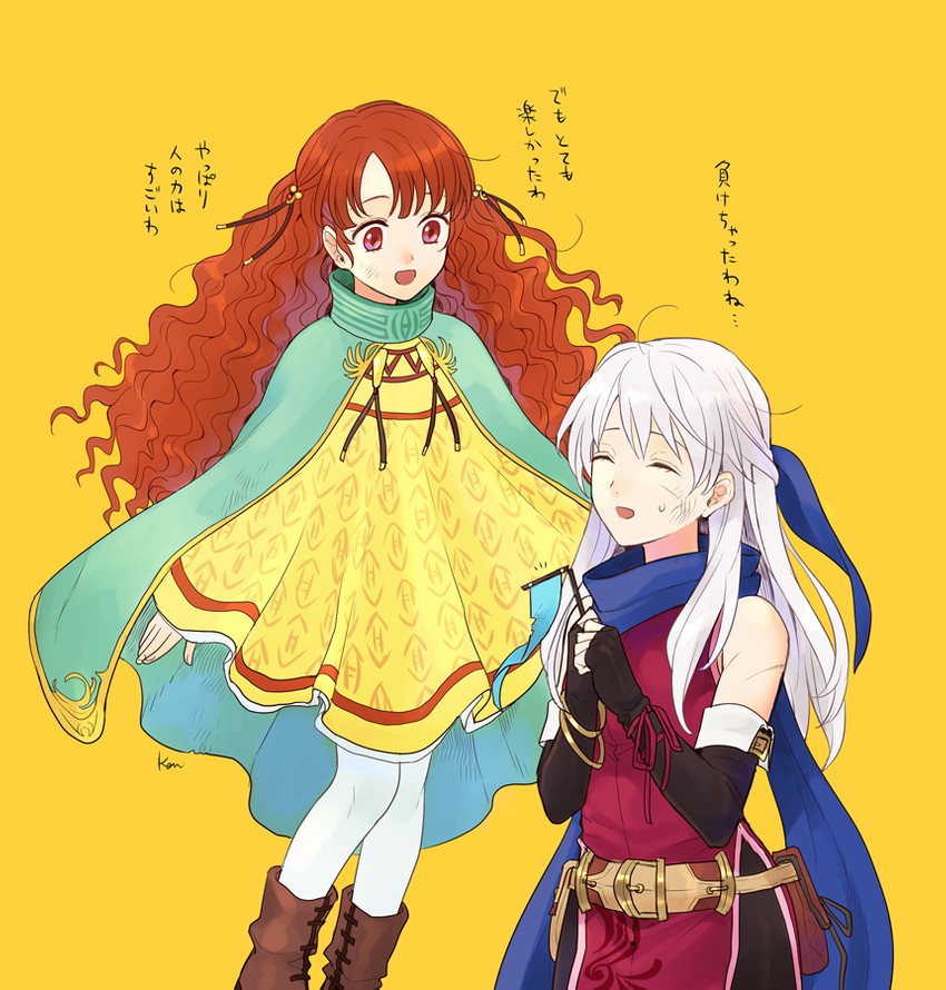 micaiah and yune (fire emblem and 2 more) drawn by akke