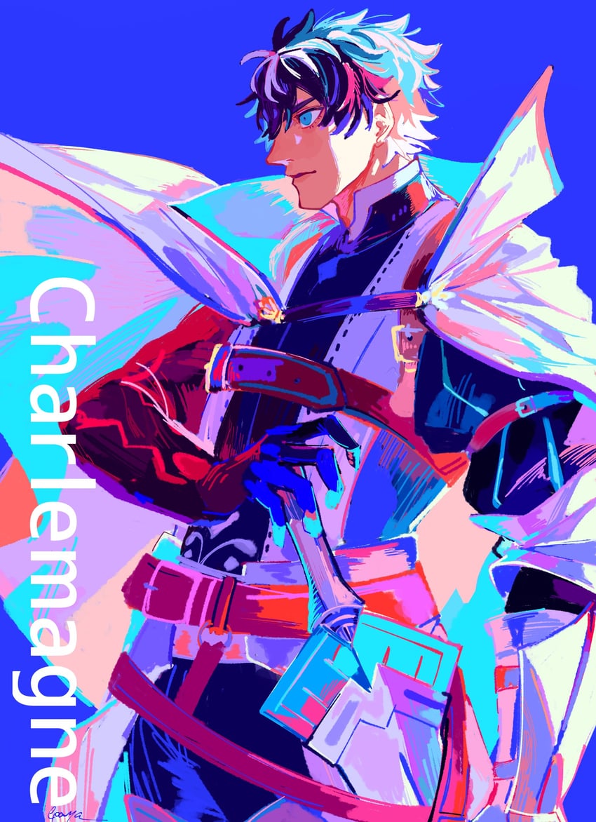 charlemagne (fate and 4 more) drawn by epaya_hakase