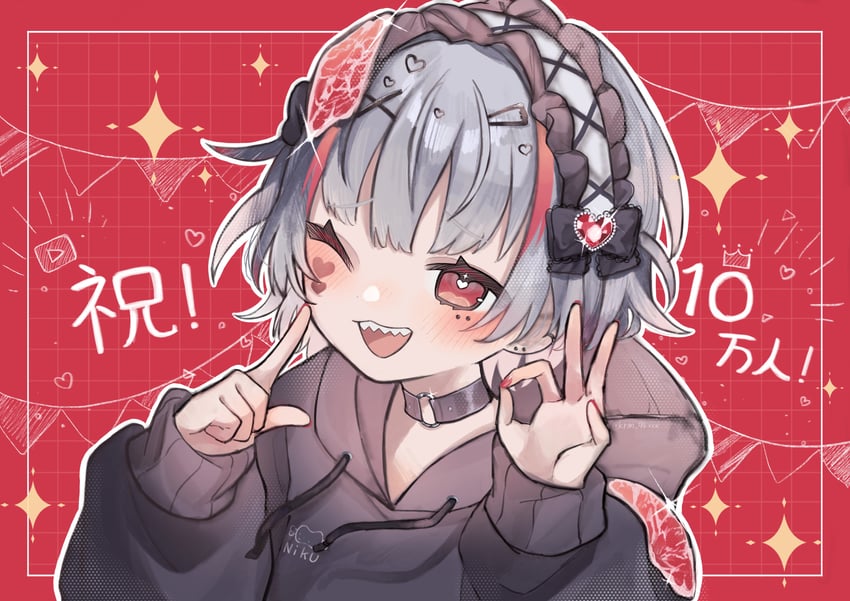 sabita hagane (indie virtual youtuber) drawn by kuromu_(96-94)