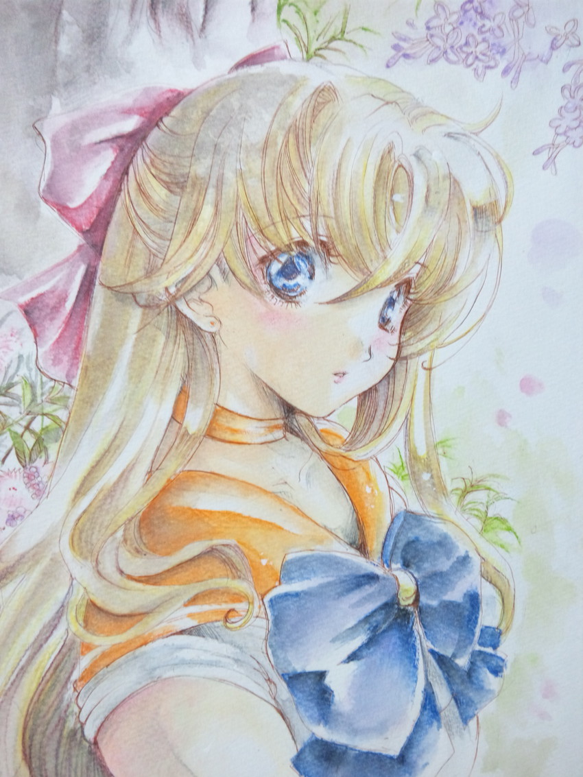 aino minako and sailor venus (bishoujo senshi sailor moon) drawn by nijinohouseki