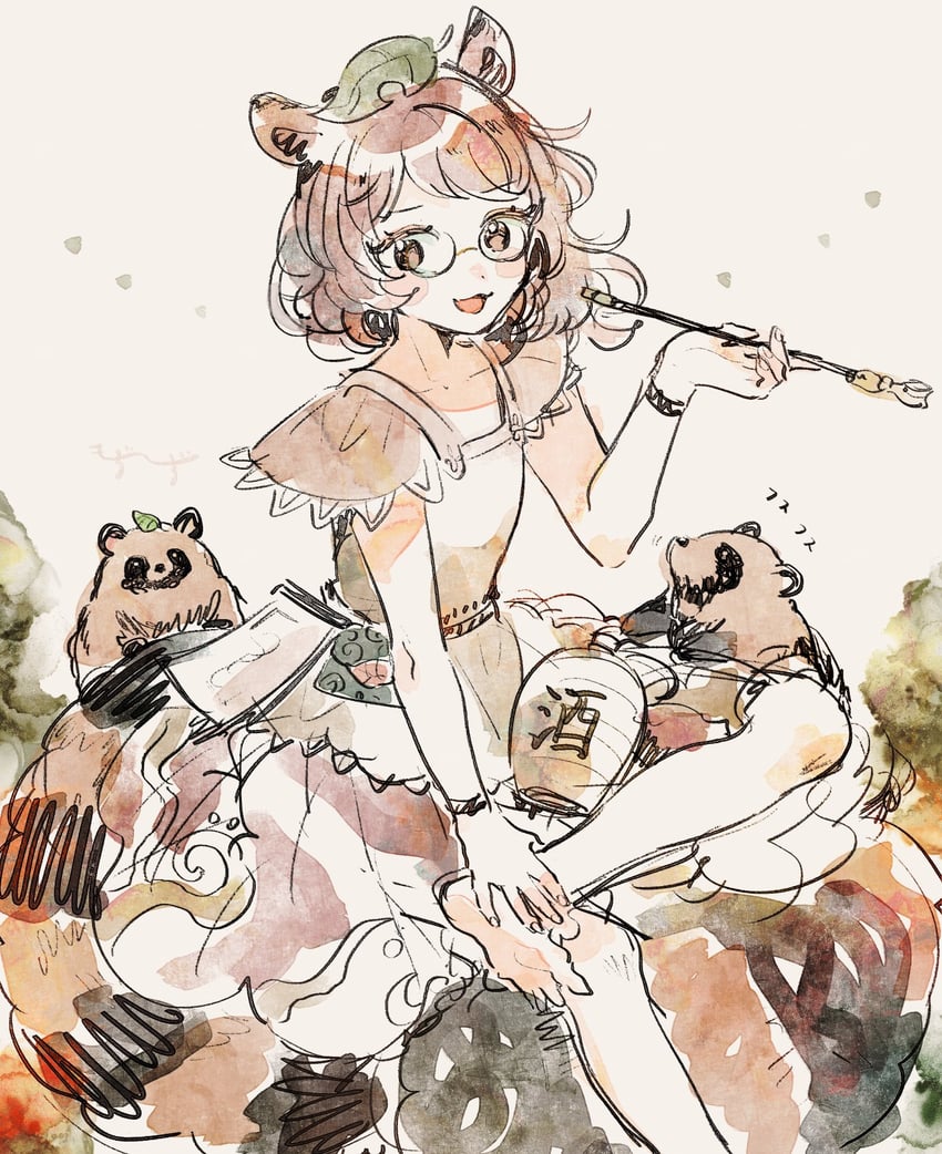 futatsuiwa mamizou (touhou and 1 more) drawn by mozukuzu_(manukedori)