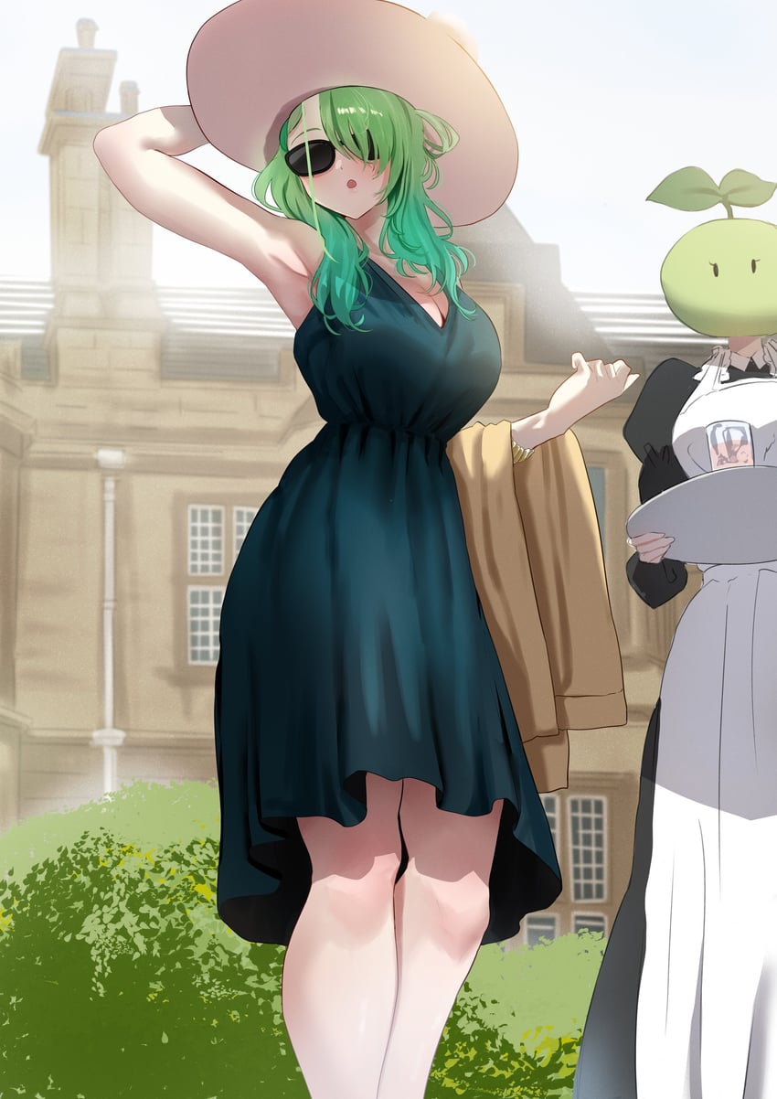 ceres fauna and sapling (hololive and 1 more) drawn by redi_(rasec_asdjh)