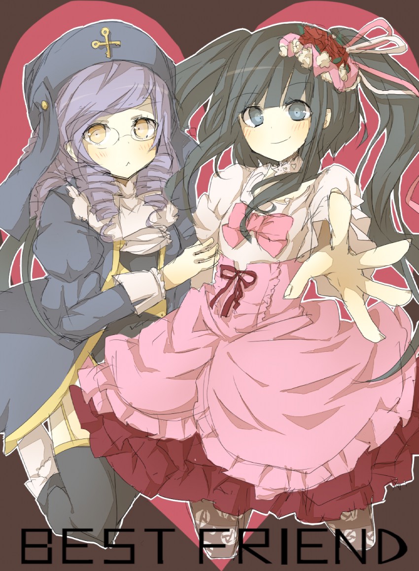 furudo erika and dlanor a. knox (umineko no naku koro ni) drawn by nanase_(ribonshitoron)