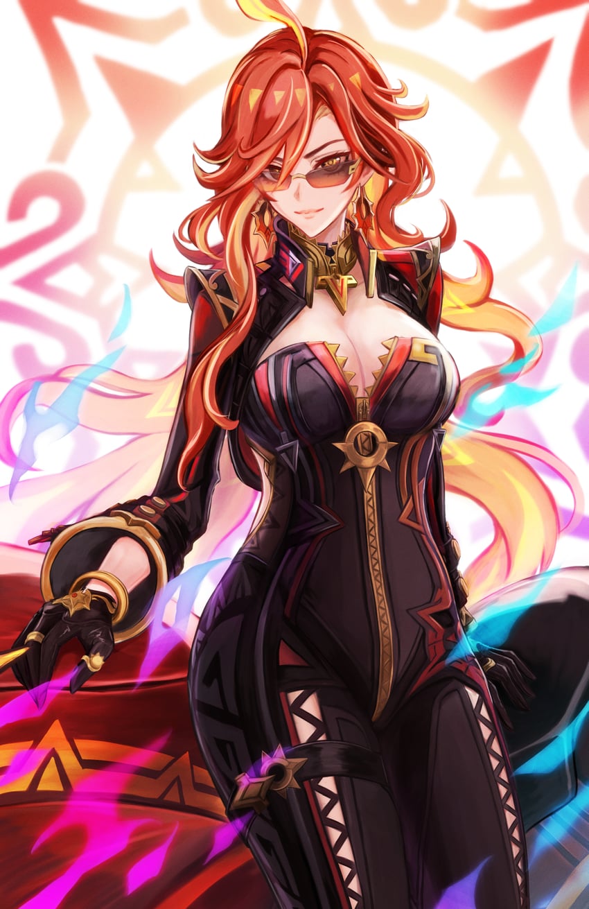 mavuika (genshin impact) drawn by akito1218