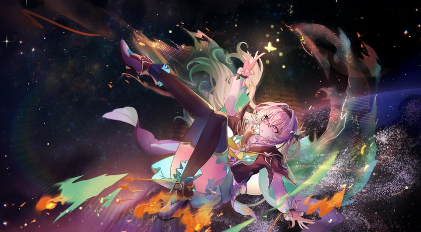 firefly (honkai and 1 more) drawn by higeji_(higeji404)