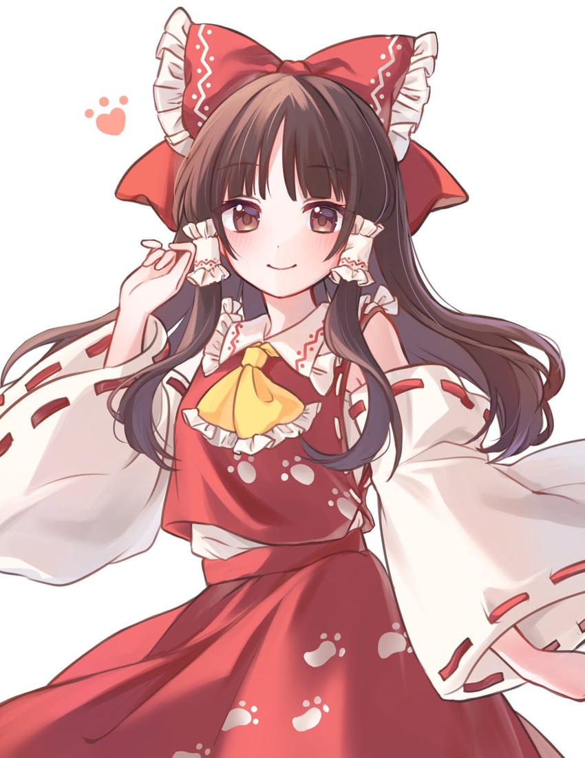 hakurei reimu (touhou and 1 more) drawn by reimu_tyuki