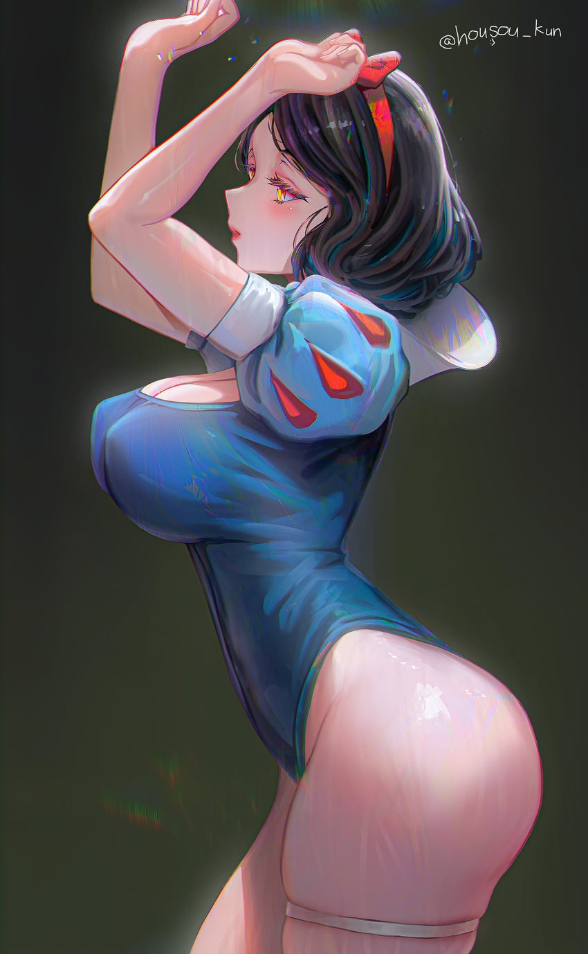 snow white (snow white and the seven dwarfs) drawn by housou-kun