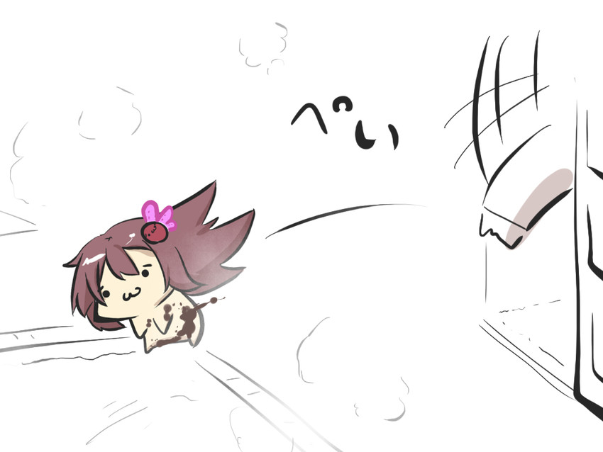 admiral, kisaragi, and shoboon (kantai collection and 1 more) drawn by goma_(gomasamune)