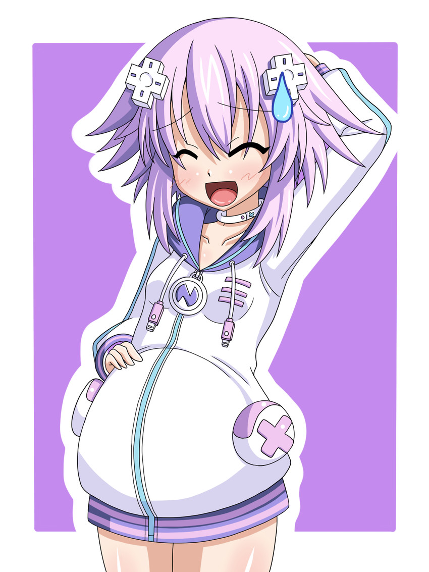 neptune (neptune) drawn by chagama_(tyagama0927)