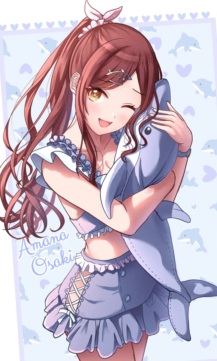 osaki amana (idolmaster and 1 more) drawn by citrusmikan