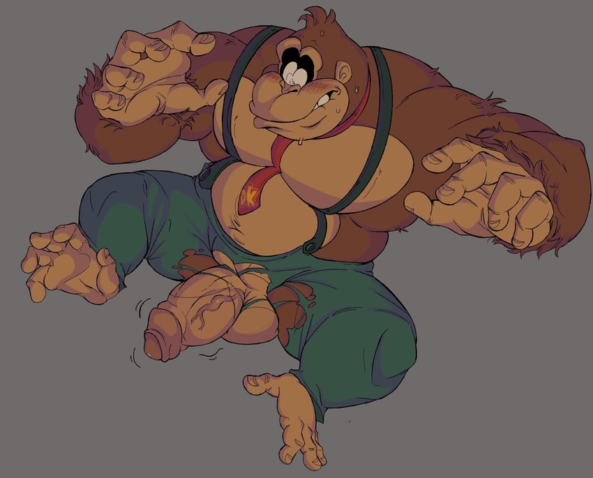 donkey kong (donkey kong and 1 more) drawn by zillabowzer09