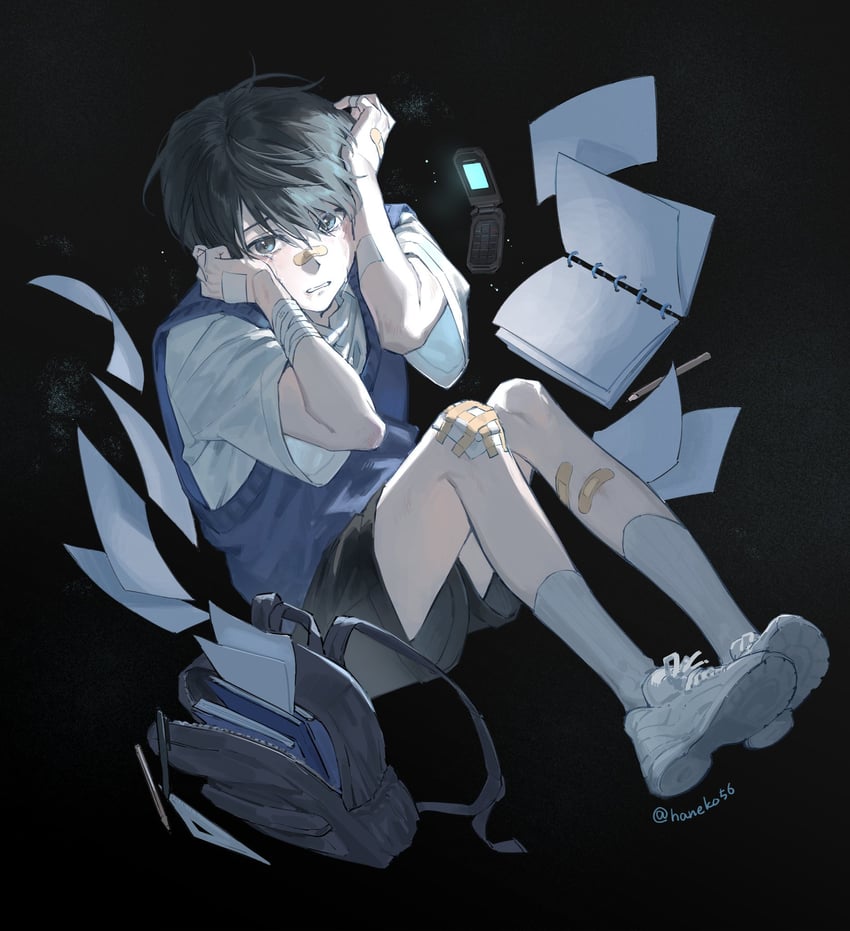kim dokja (omniscient reader's viewpoint) drawn by akabane_yu