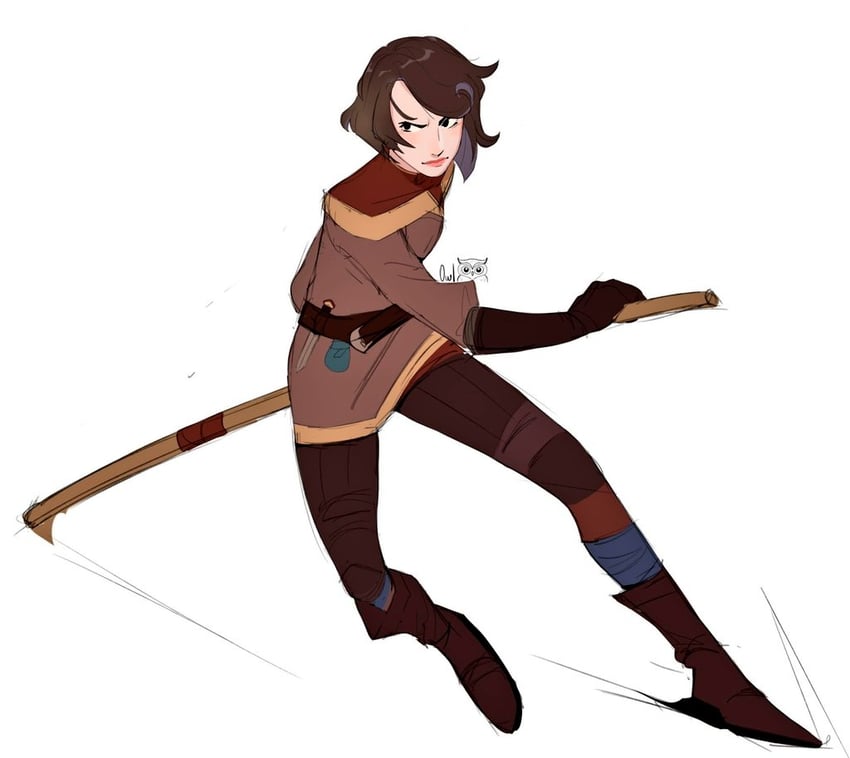 cassandra (tangled and 1 more) drawn by lara_jenn