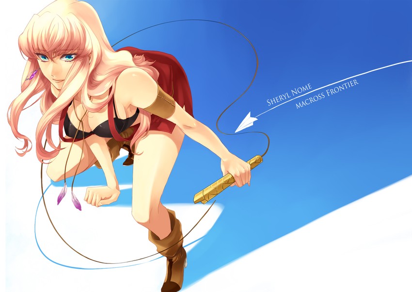 sheryl nome (macross and 1 more) drawn by katase_waka