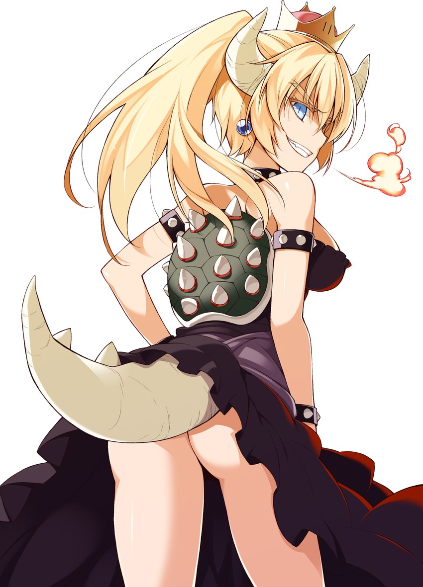 bowsette (mario and 1 more) drawn by ohta_yuichi