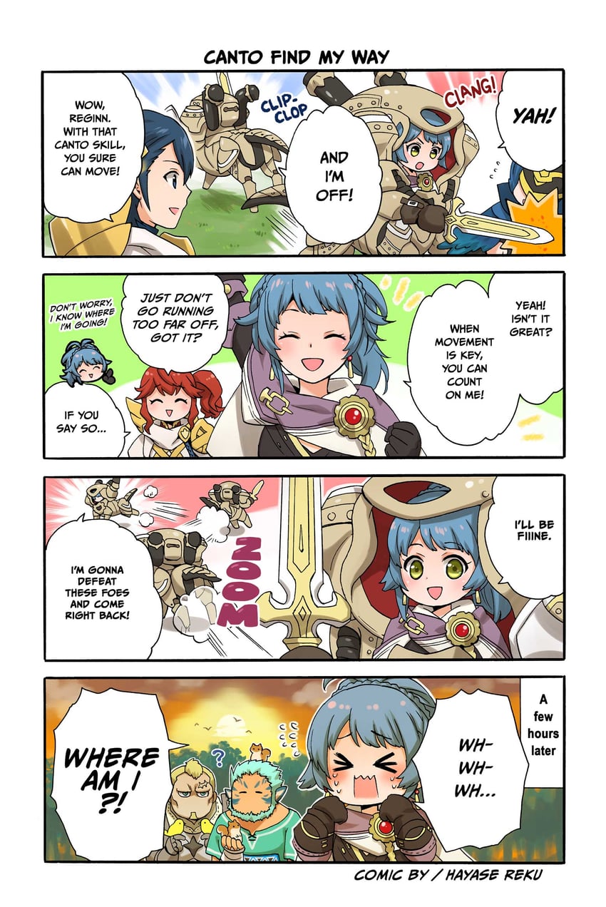 anna, alfonse, reginn, mordecai, and benny (fire emblem and 3 more) drawn by arikawa_kinu