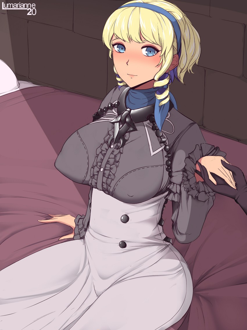 constance von nuvelle (fire emblem and 1 more) drawn by lumarianne20
