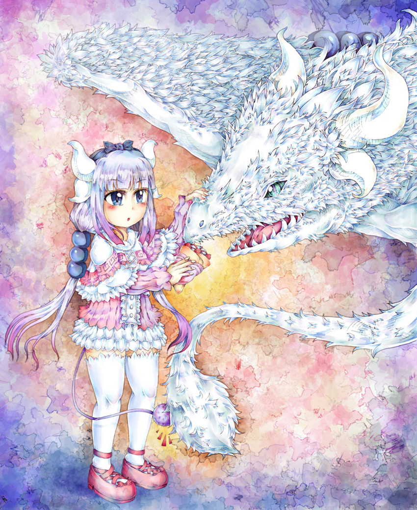 kanna kamui (kobayashi-san chi no maidragon) drawn by siromaru